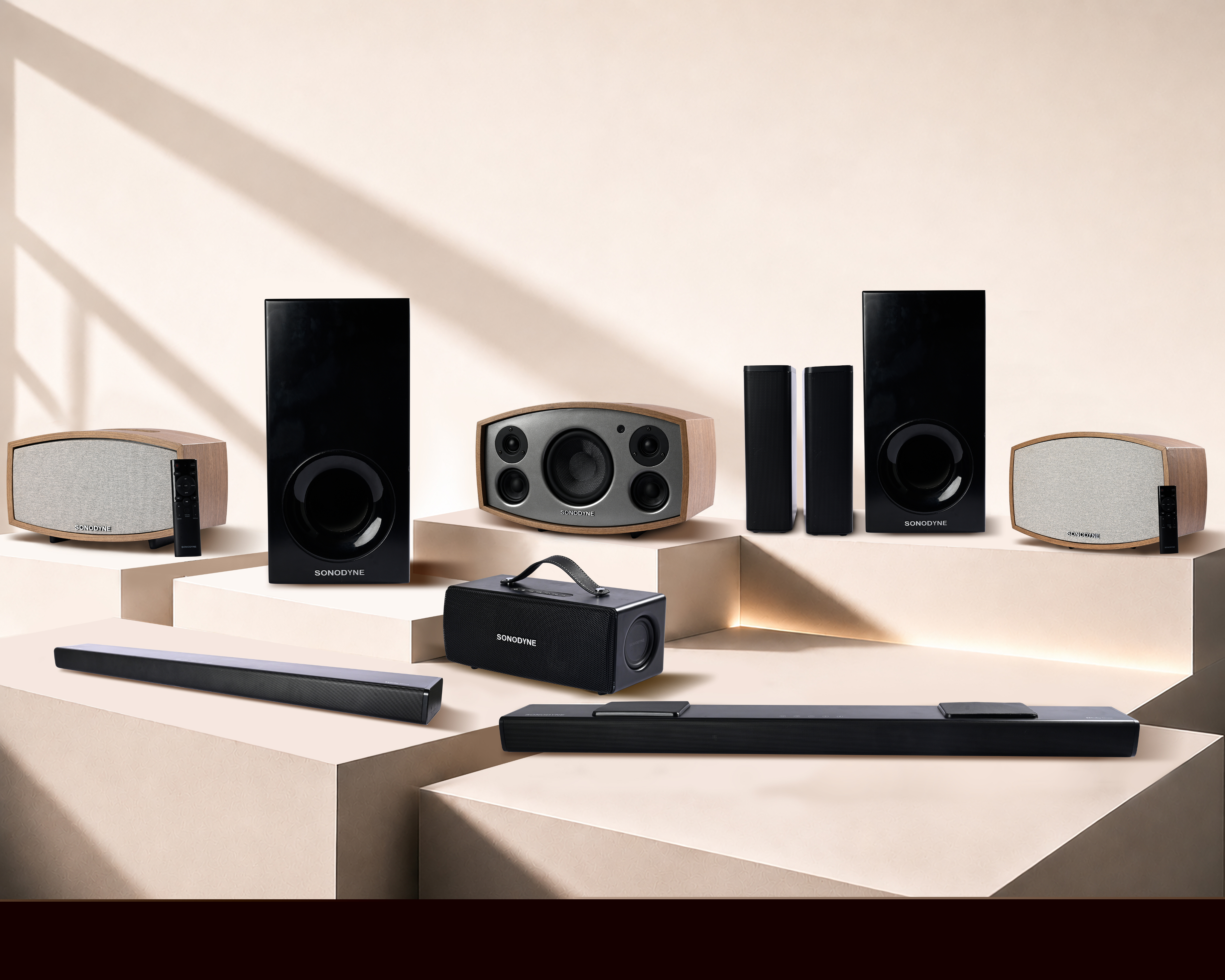 Sonodyne speakers and soundbars
